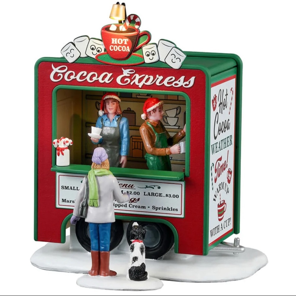 Brand New Lemax “Cocoa Express”; #34149; Christmas Village #2